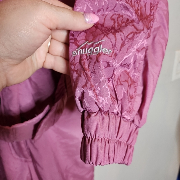 Vintage Snuggler Pink Tess Snowsuit. Women's size 6. - Picture 9 of 16